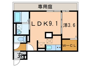 Ariga10　D棟の物件間取画像